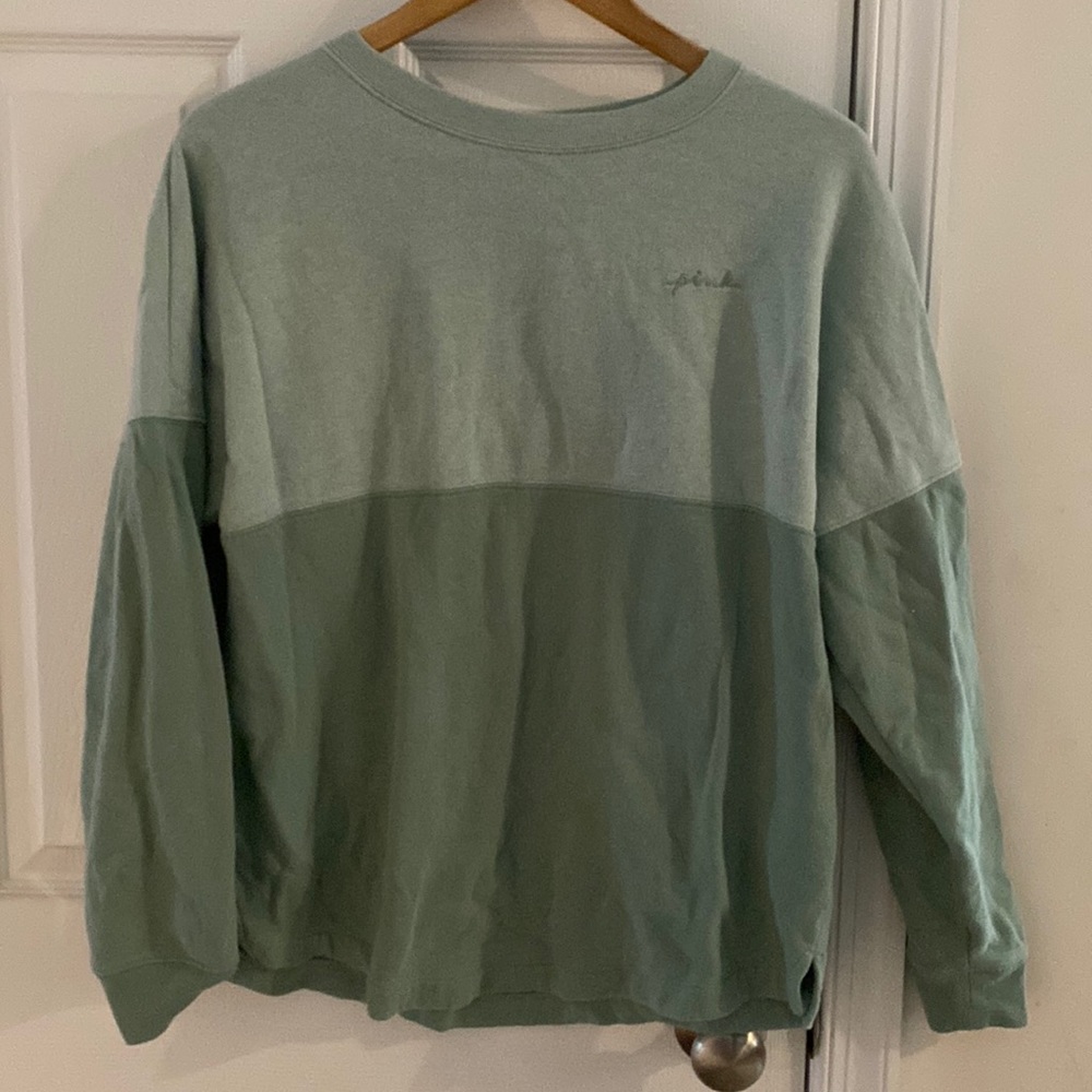 VS PINK Varsity Crew Sweatshirt